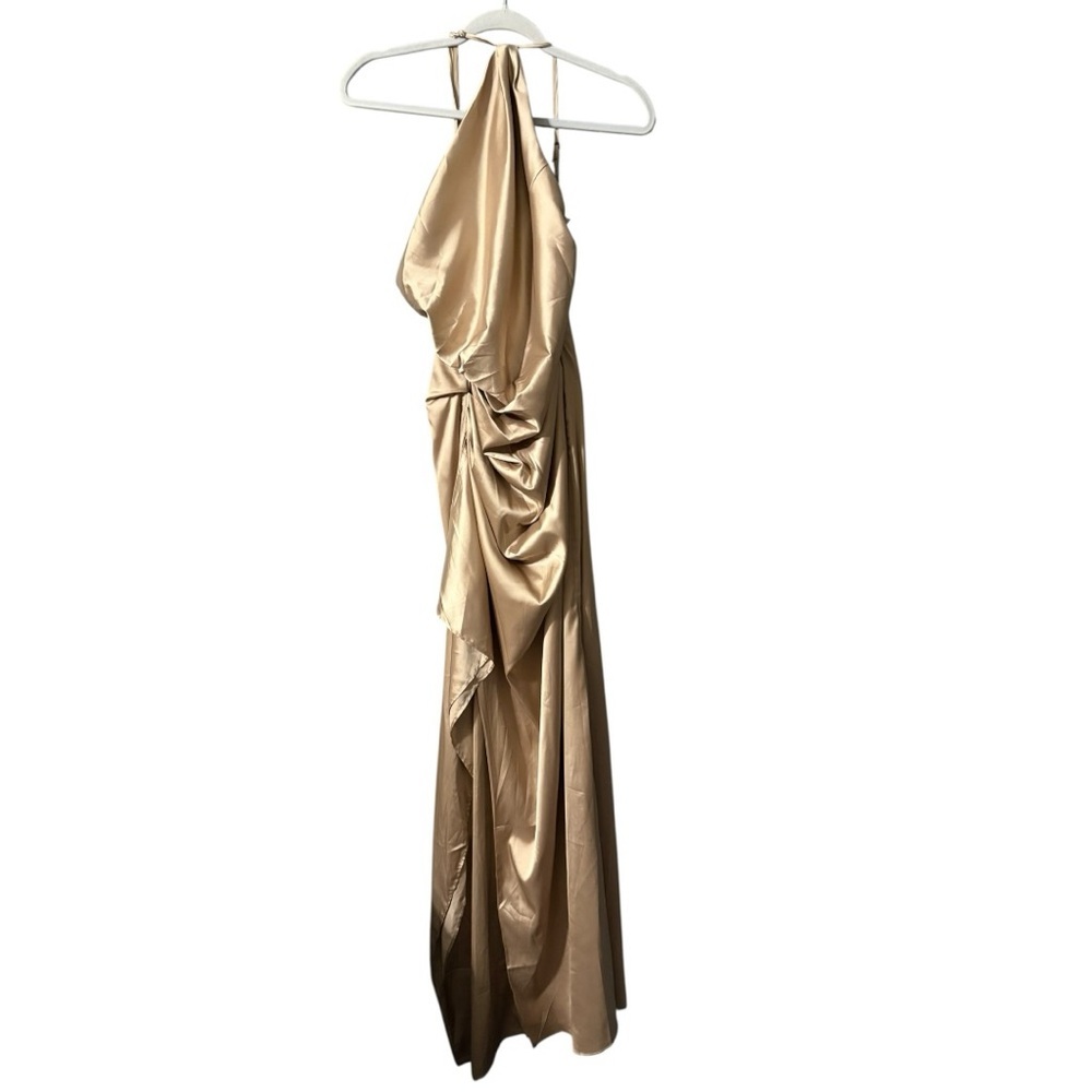 Babyboo Ariel Satin Maxi Dress - Picture 3 of 8